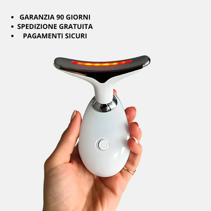 ✨ VELMORA™ MASSAGGIATORE VISO LED 7 COLORI – LIFTING ANTI-RUGHE E PELLE RASSODATA IN POCHI MINUTI 🔥