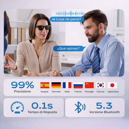 😎 VELMORA™ OCCHIALI SMART – MUSICA, CHIAMATE E STILE SENZA COMPROMESSI 🔥