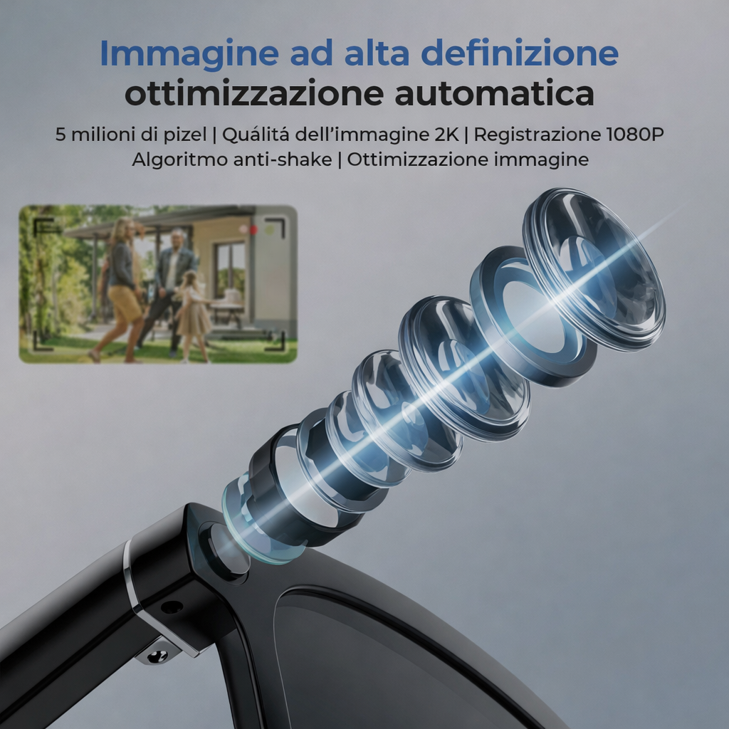 😎 VELMORA™ OCCHIALI SMART – MUSICA, CHIAMATE E STILE SENZA COMPROMESSI 🔥